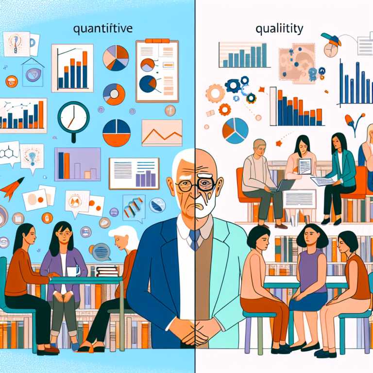 ความแตกต่างระหว่างวิจัยเชิงปริมาณและเชิงคุณภาพ