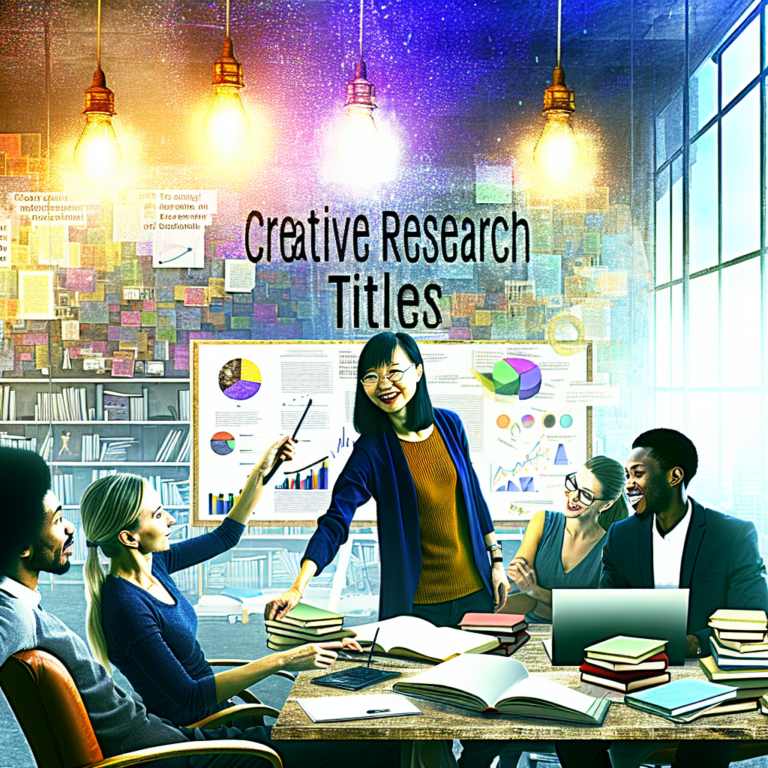 เทคนิคการตั้งชื่อหัวข้อวิจัยให้น่าสนใจและทันสมัย