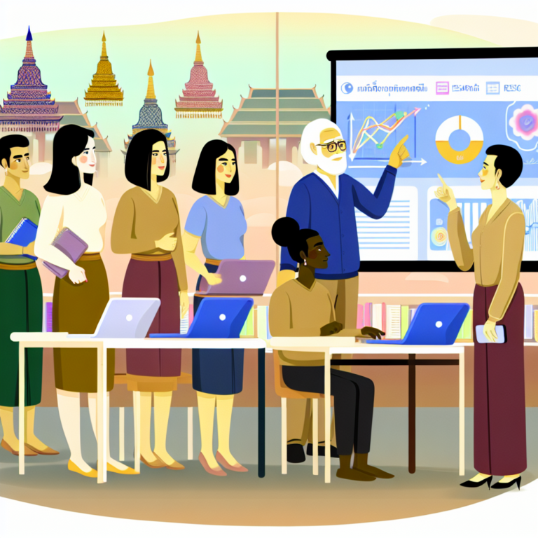 วิธีการศึกษาแนวทางการพัฒนาทักษะดิจิทัลของครูไทย