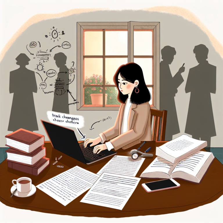 การใช้ฟีเจอร์ Track Changes ในการตรวจแก้งานวิจัย