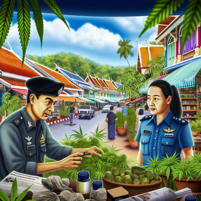 ตำรวจภูเก็ตบุกจับร้านกัญชาไร้ใบอนุญาต: เส้นทางสู่การควบคุมตลาดกัญชาในประเทศไทย