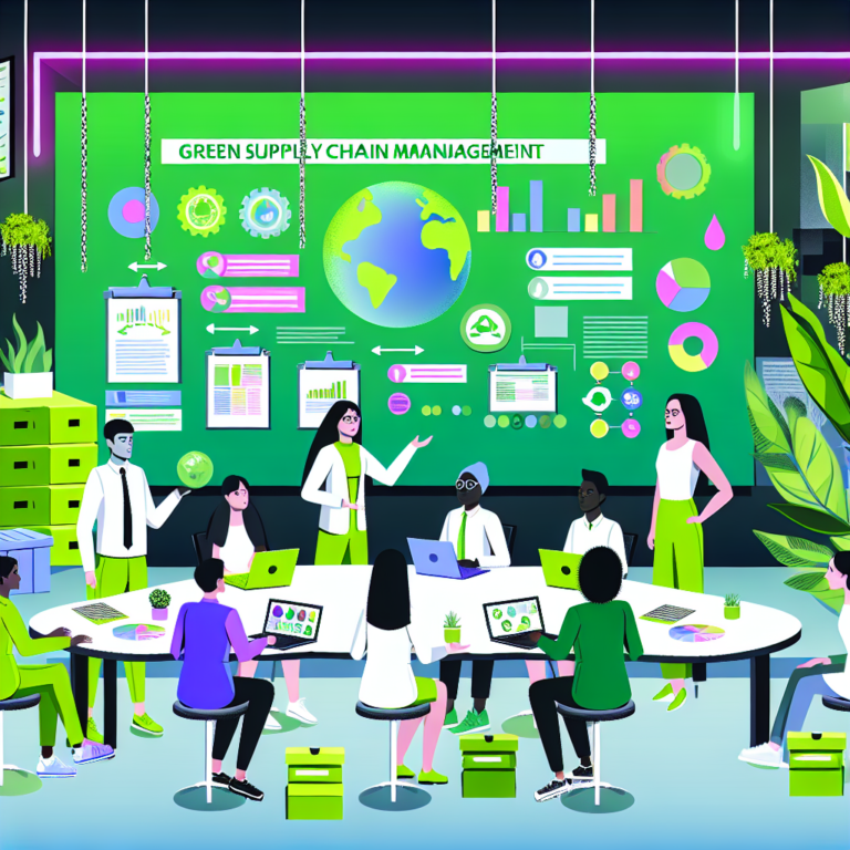 แนวทางการทำวิจัยด้านการจัดการห่วงโซ่อุปทานสีเขียว